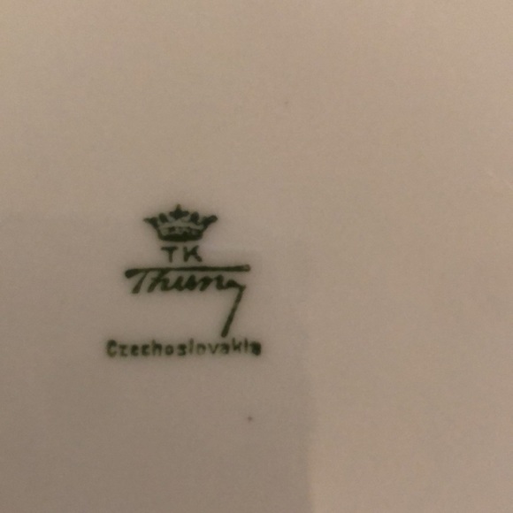 Vintage Dinner Plate (4) Thun - Picture 2 of 3